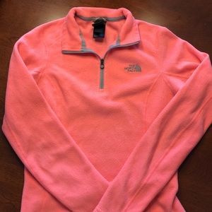 North Face 1/4 zip fleece. Size XS
